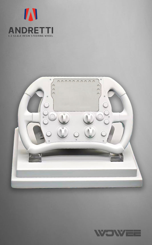INDYCAR 1:2 SCALE STEERING WHEEL