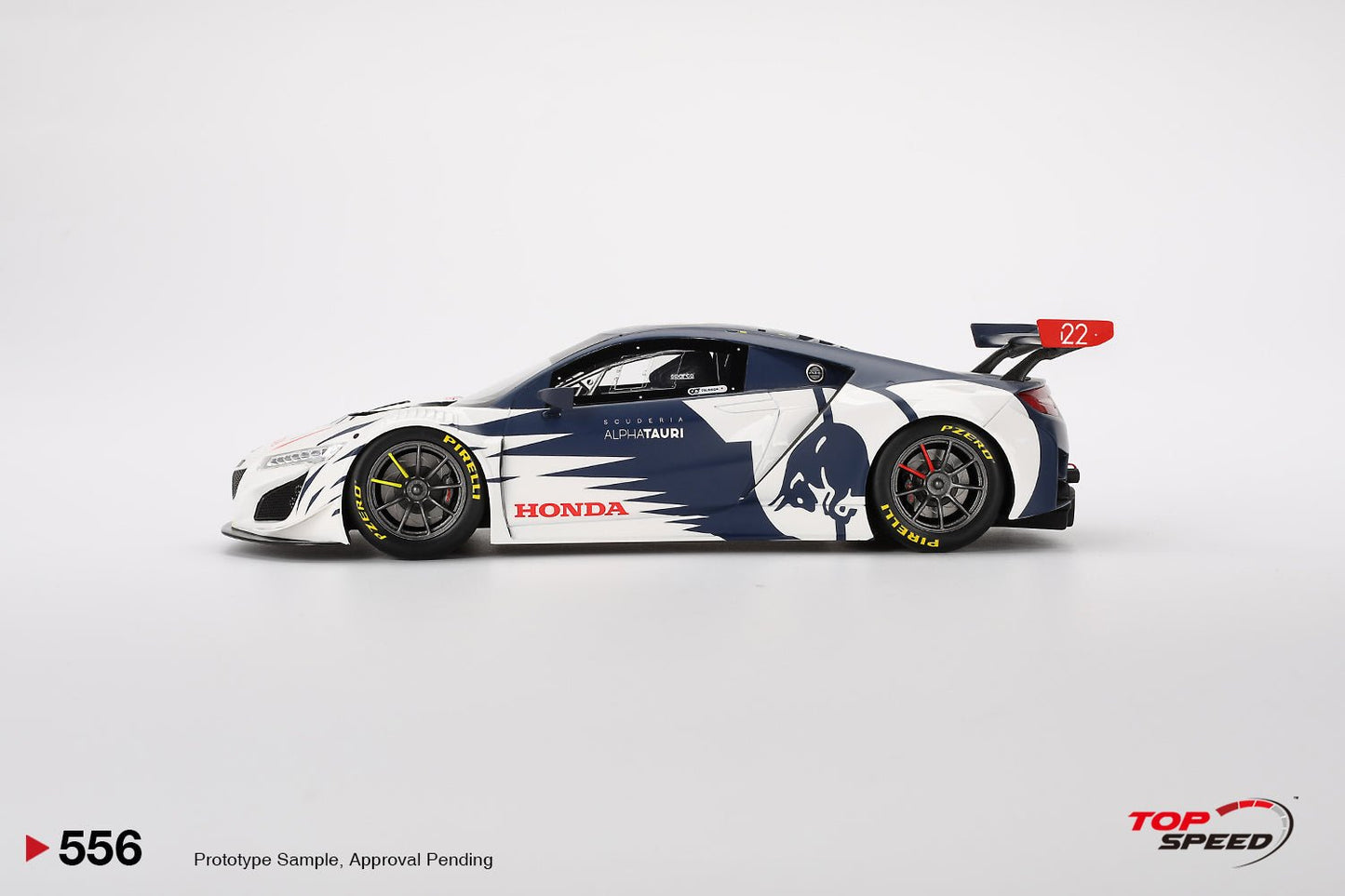 Honda NSX GT3 EVO AlphaTauri Yuki Tsunoda 2023 Red Bull Formula Nurburgring