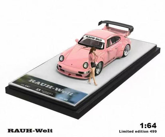 RAUH-Welt 1:64 Porsche 911 - Pink-Excl